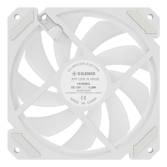 3e54dfb6-3de6-46c3-a358-b73a81214cac CASE FAN 120MM PWM ARGB REVERS/4PIN WHITE XF066 XILENCE