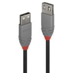 USB 2.0 Type A 5m prailginimo laidas, Anthra linija