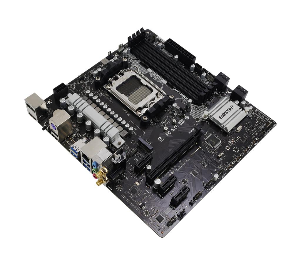 3ed7f60f-93f2-48d4-b5dc-fb6371b147e7 Mainboard BIOSTAR AMD A620 SAM5 Micro-ATX Memory DDR5 Memory slots 4 1xPCI-Express 3.0 1x 2xPCI-Express 4.0 1x 1xPCI-Express 4.0 16x 1xM.2 1xHDMI 1xDisplayPort 2xUSB 2.0 4xUSB 3.2 1xPS/2 1xRJ45 3xAudio port A620MP-EPRO