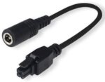 4-pin iki barrel adapteris, 5.5 x 2.1 mm jungtis