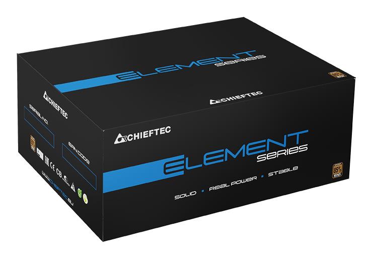 417de3c4-ce15-4c81-9a46-7dcb6ca1a754 Power Supply CHIEFTEC 500 Watts Efficiency 80 PLUS BRONZE PFC Active ELP-500S