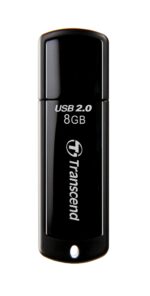 MEMORY DRIVE FLASH USB2 8GB/350 TS8GJF350 TRANSCEND