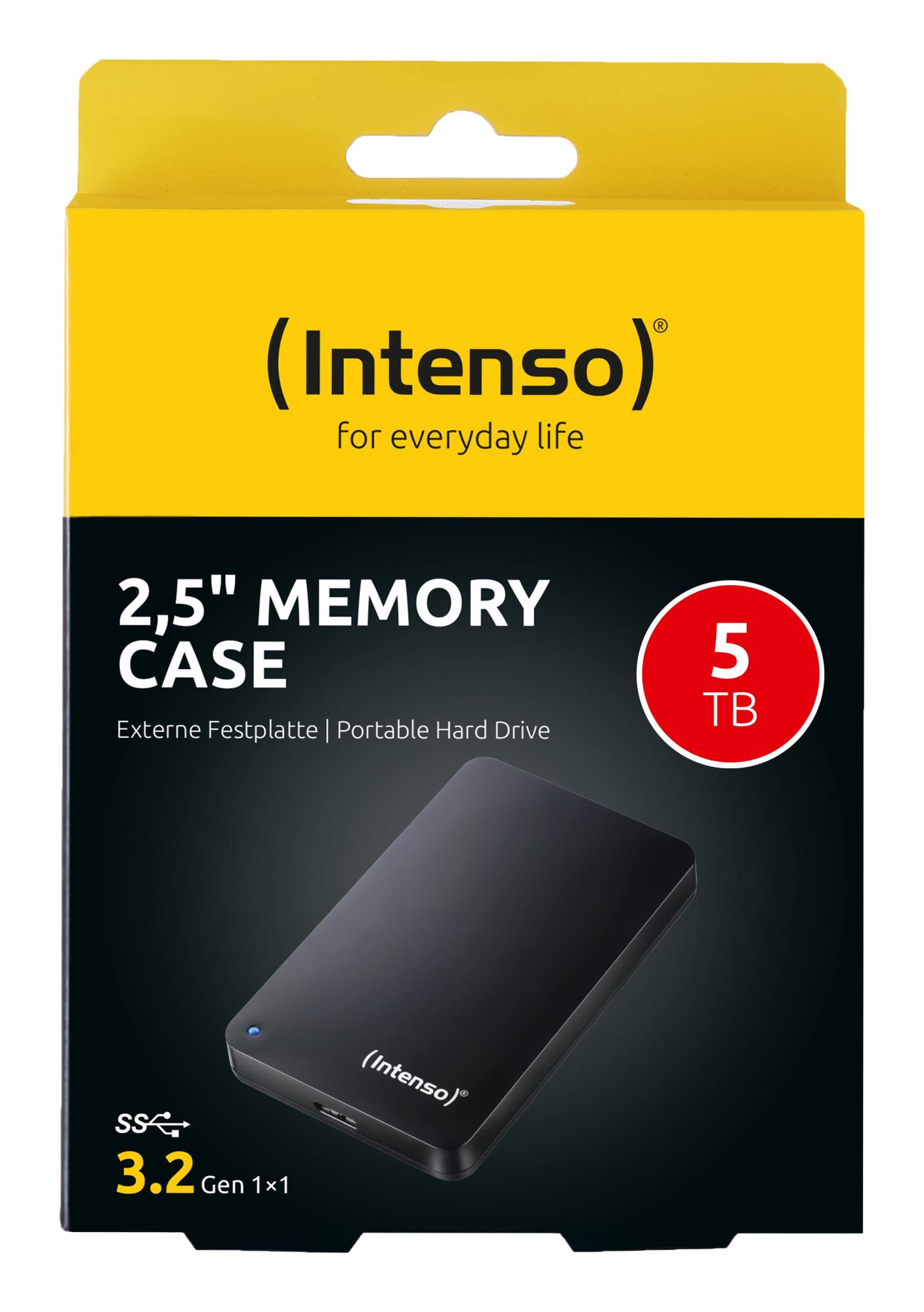 42a452b4-9734-42b3-b64c-32ad0846f8f3 External HDD INTENSO 6021513 5TB USB 3.0 Colour Black 6021513