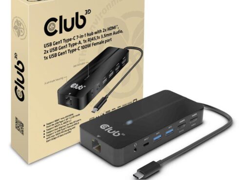 I/O HUB 7IN1 USB-C/100W CSV-1595 CLUB3D