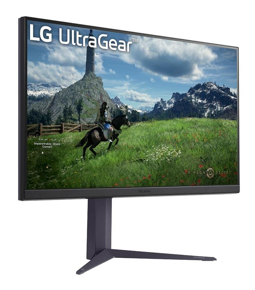 4362f7dc-f738-4642-a3ce-1e4e03e9f91a LCD Monitor LG 31.5" Panel IPS 2560x1440 16:9 180Hz 1 ms Pivot Height adjustable Tilt Colour Black 32GS85Q-B