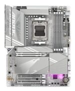 Mainboard GIGABYTE AMD X870E SAM5 ATX Memory DDR5 Memory slots 4 1xPCI-Express 3.0 2x 1xPCI-Express 4.0 4x 1xPCI-Express 5.0 16x 4xM.2 1xHDMI 4xUSB 2.0 6xUSB 3.2 2xUSB-C 1xOptical S/PDIF 1xRJ45 2xAudio port X870AELITEWF7ICE1.1