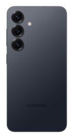 Galaxy S25 mobilusis telefonas, šoninis vaizdas su mygtukais ir jungtimis