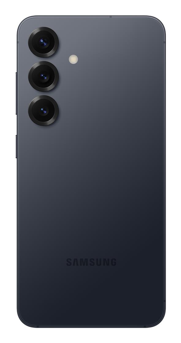 43af7a4c-913d-4ee4-adb4-8199770afa5b Galaxy S25 mobilusis telefonas, šoninis vaizdas su mygtukais ir jungtimis