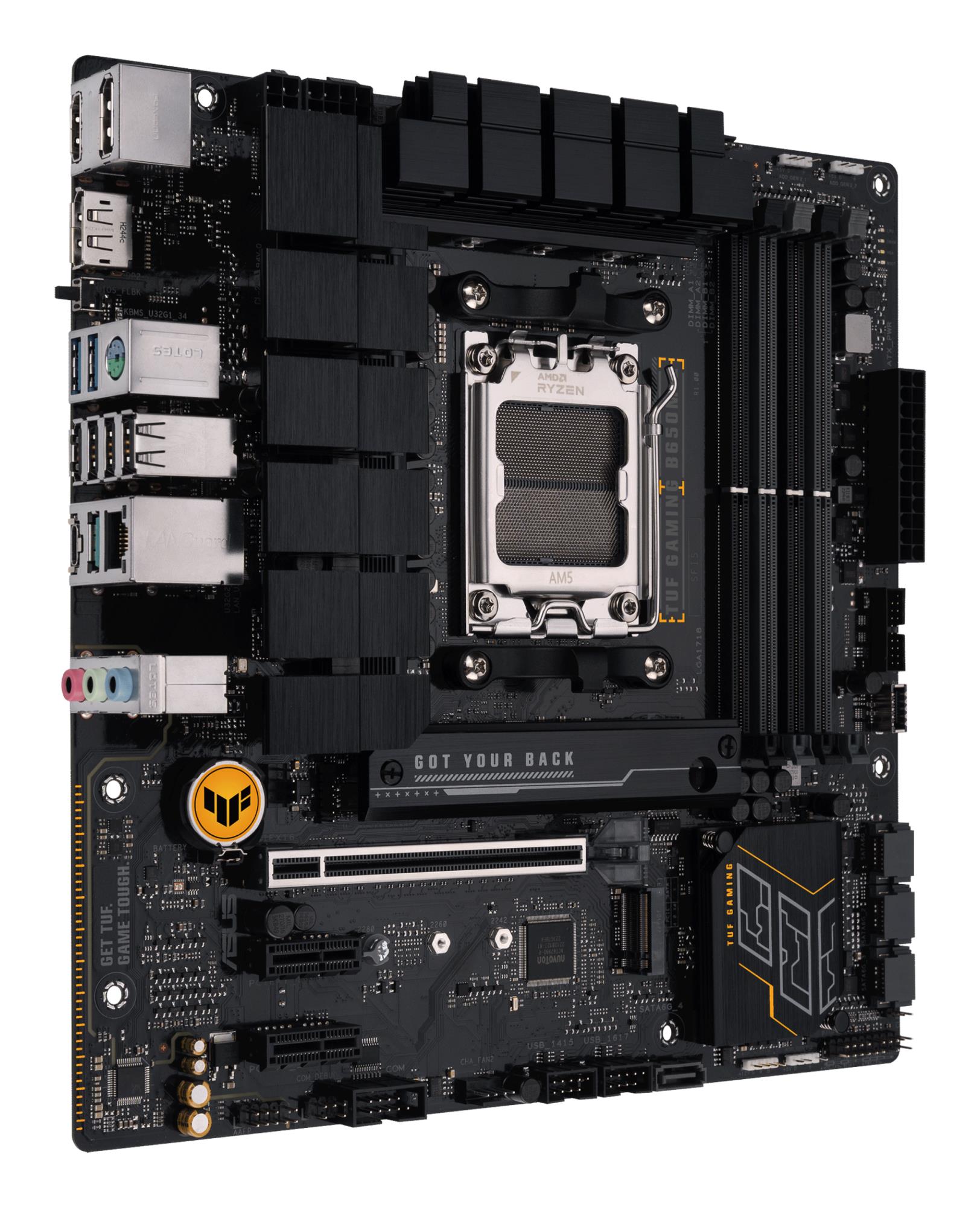 Mainboard ASUS AMD B650 SAM5 Micro-ATX Memory DDR5 Memory slots 4 2xPCI ...