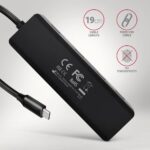 I/O HUB USB-C TRAVEL/0.19M HUE-C1C AXAGON