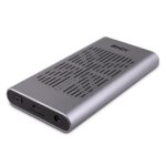 SSD korpusas Lindy M.2 su USB 3.2 Gen 2x2 ir klonavimo funkcija
