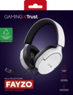 HEADSET GXT489W FAYZO/WHT 25210 TRUST