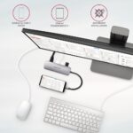 I/O HUB USB-C 5IN1/0.2M HMC-HCR3A AXAGON