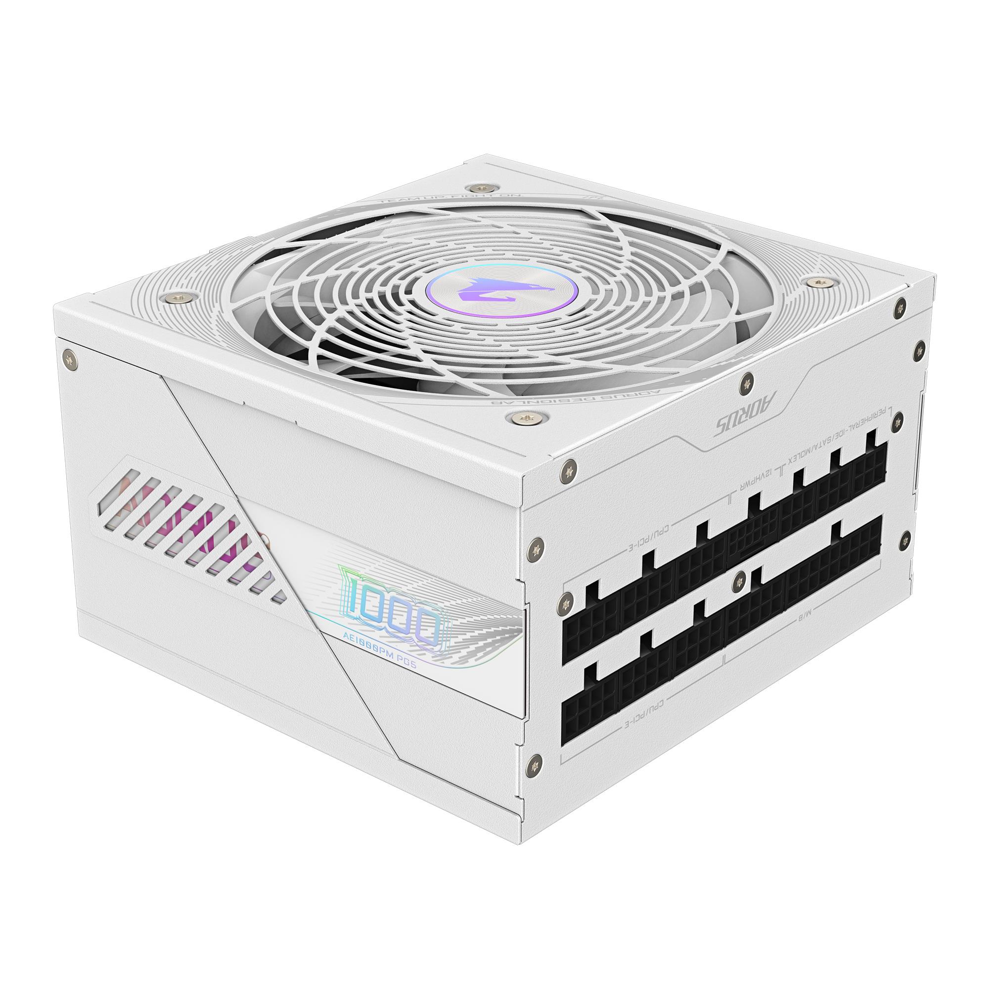 45c54ded-e7be-4cd9-9435-68a3a7405612 Power Supply GIGABYTE GP-AE1000PM PG5 ICE 1000 Watts Efficiency 80 PLUS PLATINIUM PFC Active MTBF 100000 hours GP-AE1000PMPG5ICE