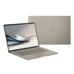 Notebook ASUS ZenBook Series UX3407QA-QD202W CPU Snapdragon X X1-26-100 14" 1920x1200 RAM 16GB LPDDR5x SSD 512GB Qualcomm Adreno Integrated ENG Windows 11 Home Beige 0.98 kg 90NB1501-M00E30