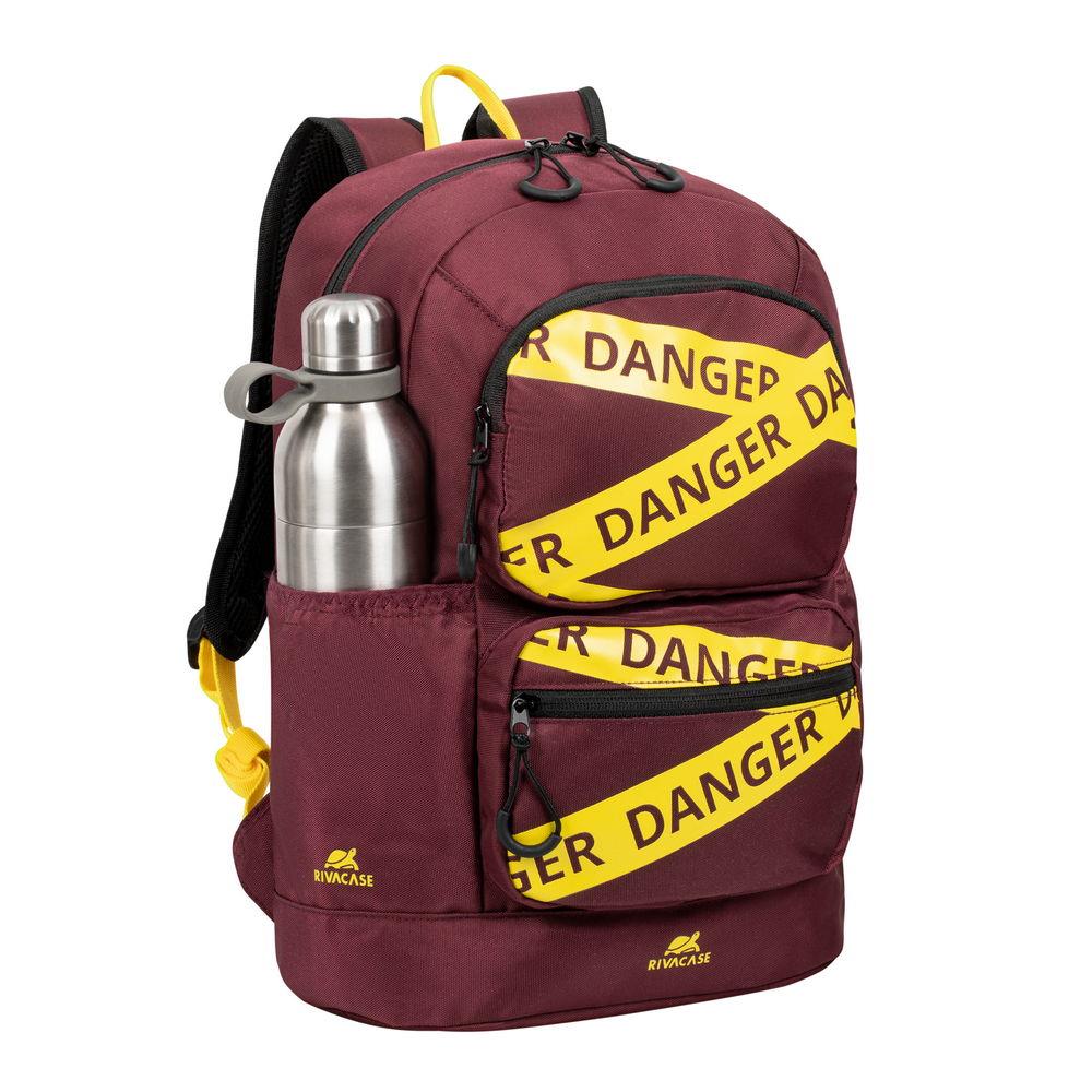 46b1bdf2-3062-4a71-837c-545213323060 NB BACKPACK URBAN 14L 13.3"/5421 BURGUNDY RED RIVACASE
