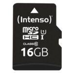 Micro SDHC atminties kortelė 16GB su UHS-I standartu