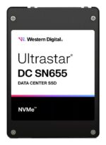 SSD WESTERN DIGITAL SSD series Ultrastar DC SN655 3.84TB PCIe Gen4 NVMe NAND flash technology TLC Write speed 2600 MBytes/sec Read speed 6800 MBytes/sec Form Factor U.3 MTBF 25000000 hours 0TS2461