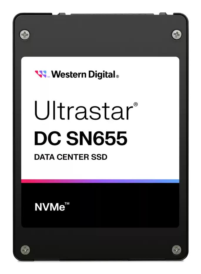 48bb0dcd-23b9-425d-9c44-1162374e5a24 SSD WESTERN DIGITAL SSD series Ultrastar DC SN655 3.84TB PCIe Gen4 NVMe NAND flash technology TLC Write speed 2600 MBytes/sec Read speed 6800 MBytes/sec Form Factor U.3 MTBF 25000000 hours 0TS2461