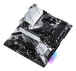 Mainboard ASROCK AMD B550 SAM4 ATX 2xPCI-Express 3.0 1x 1xPCI-Express 3.0 16x 2xM.2 1xPCI-Express 4.0 16x Memory DDR4 Memory slots 4 1x15pin D-sub 1xHDMI 1xUSB type C 5xUSB 3.2 1xPS/2 1xRJ45 3xAudio port B550PRO4
