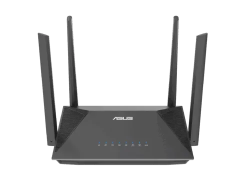 Asus RT-AX52 Pro AX3000 AiMesh wireless router   802.11ax   574/2402 Mbit/s   Ethernet LAN (RJ-45) ports 3   Mesh Support Yes   MU-MiMO No   No mobile broadband   Antenna type External