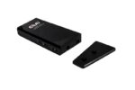 USB CSV-3242HD dokas, matomas iš šono, rodo jungčių išdėstymą