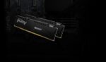 Atminties DIMM 64GB DDR5-6000, šoninis vaizdas su etiketėmis ir jungtimis