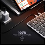 KEYBOARD + I/O HUB 9IN1/0.6M HMC-KB-CRL AXAGON