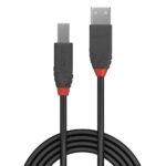CABLE USB2 A-B 5M/ANTHRA 36675 LINDY