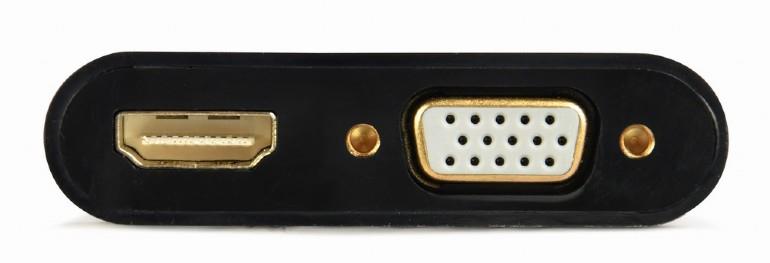 4a85af5f-96f9-4e59-9e32-5494e18b5a87 I/O ADAPTER HDMI TO HDMI/VGA/A-HDMIM-HDMIFVGAF-01 GEMBIRD