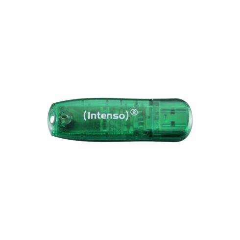 Atminties kortelė Intenso 8GB USB2 žalia