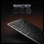 KEYBOARD + I/O HUB 9IN1/0.6M HMC-KB-CRL AXAGON
