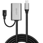USB 3.1 prailginimo kabelis 5m, matomas iš šono su jungtimis
