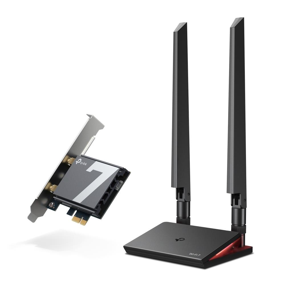 4c693bd5-f0e4-461a-b67b-b98911832936 WRL adapteris TP-LINK Archer TBE550E su Wi-Fi 7 ir Bluetooth 5.4