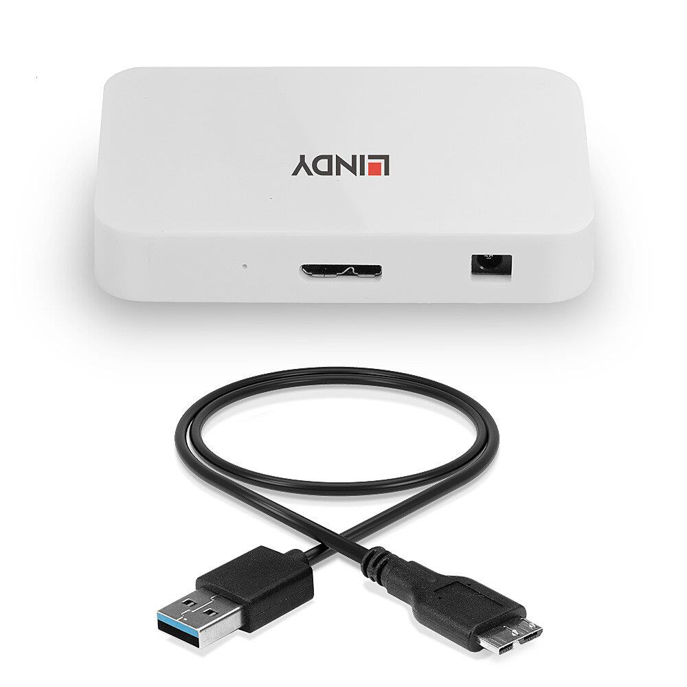 4c6997fd-5418-4e2a-8181-a9780d78a153 I/O HUB USB3 4PORT/43143 LINDY