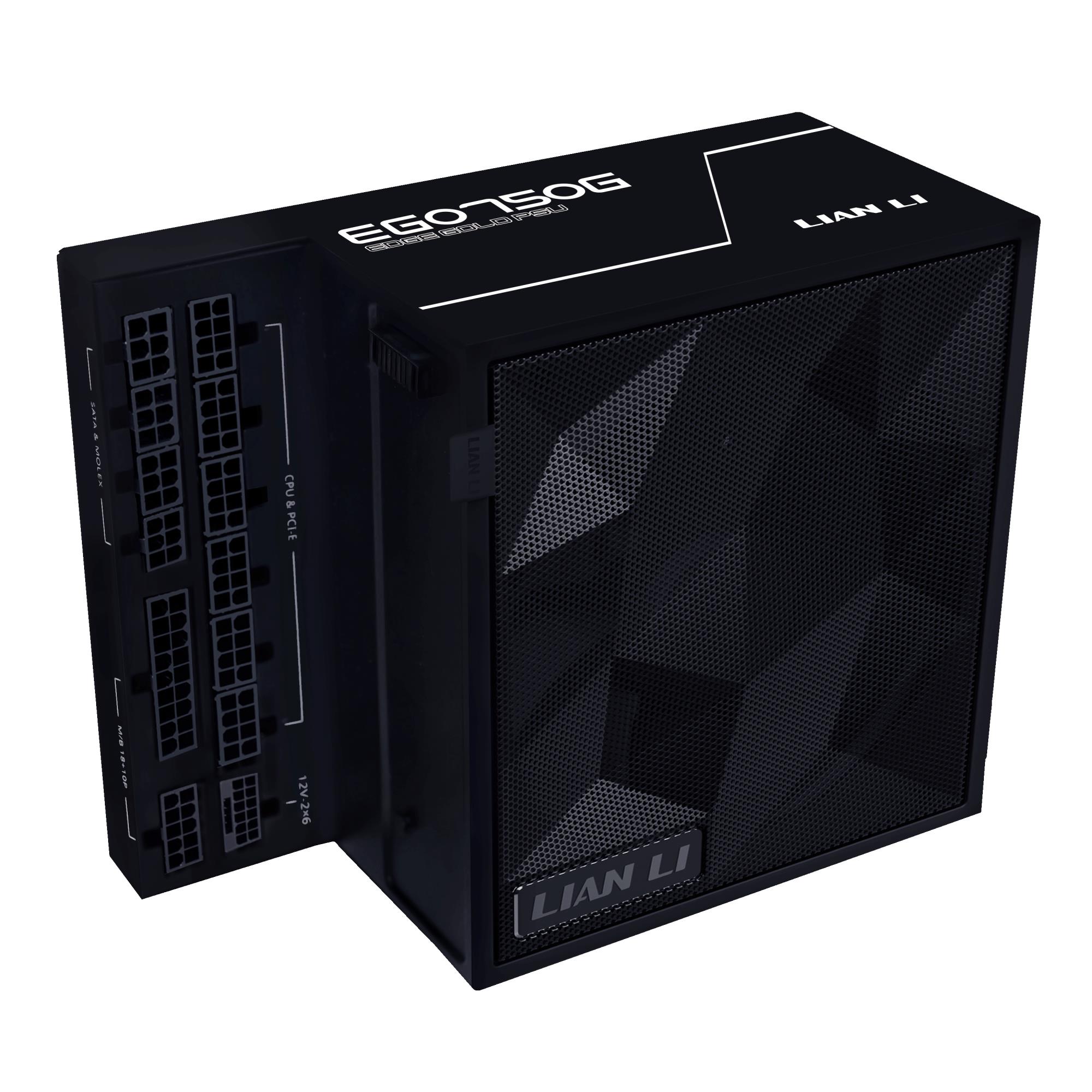 4c708fdd-dfab-4b0b-b185-610f46b67d6a Power Supply LIAN LI EDGE GOLD 750 750 Watts Efficiency 80 PLUS GOLD PFC Active G9P.EG0750G.B000.EU