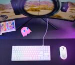 MOUSE USB OPTICAL WRL GXT929W/HELOX LIGHTW WHITE 25390 TRUST