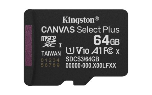 Kingston microSDXC 64GB UHS-I su A1 našumo klase