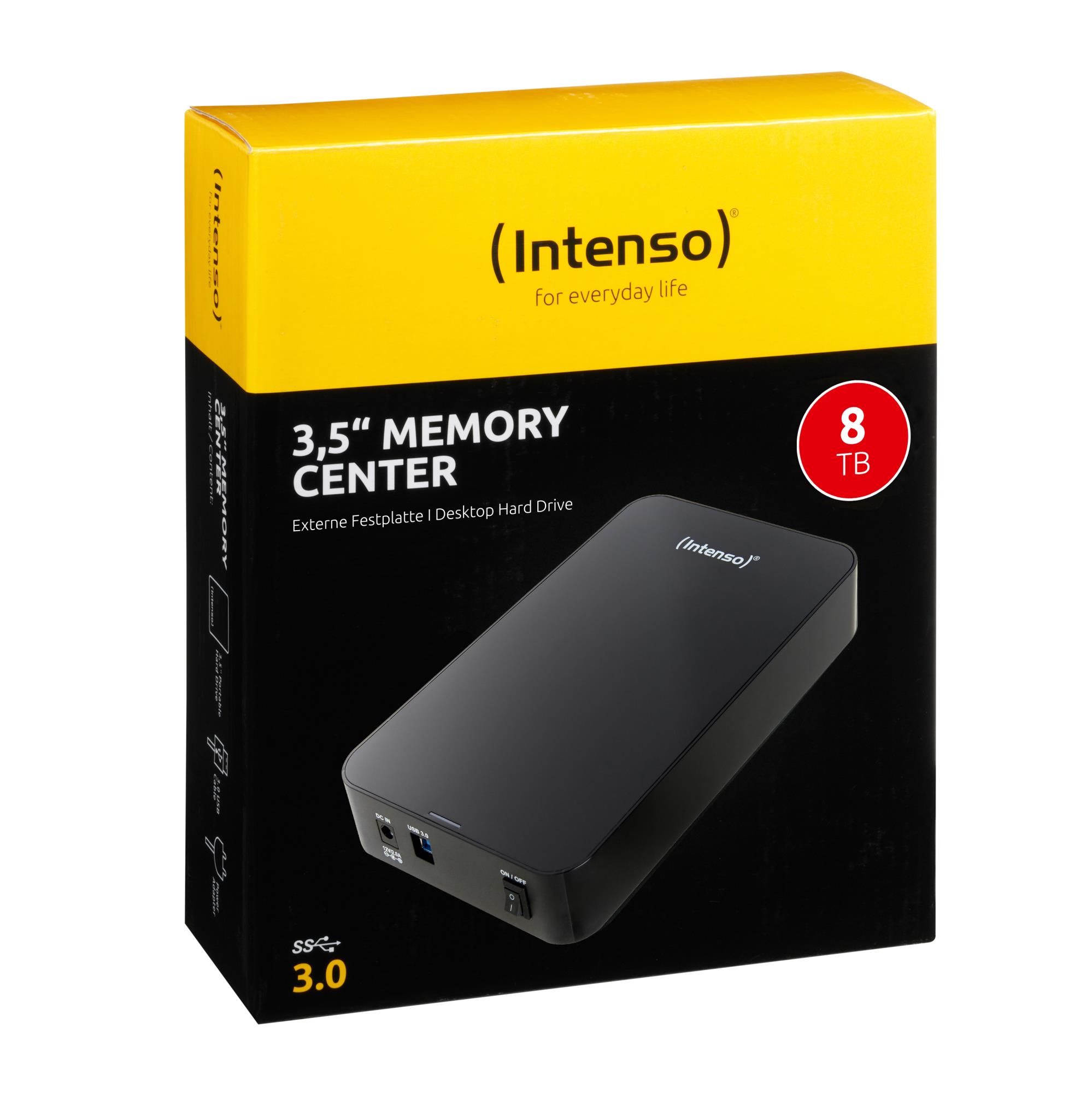 4d368766-ca28-4251-9a47-bed756e5d5d7 Išorinis HDD INTENSO 6031516, juodas, matomas iš šono