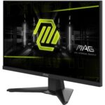 Monitorius MSI MAG 244F, šoninis vaizdas su matiniu ekranu