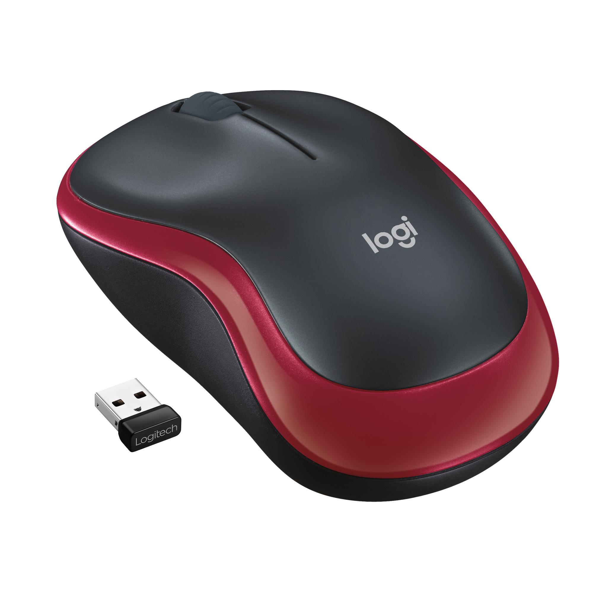 4d8df9fc-d3a8-4f49-9c98-ed8c9c2f2d15 Logitech M185 raudona belaidė optinė pelė su USB ryšiu