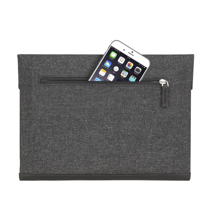 4ee10592-a35f-4db6-a89f-31be38499c88 NB SLEEVE ULTRABOOK 13.3"/8803 BLACK MELANGE RIVACASE