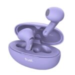 Yavi Bluetooth ausinės su triukšmo slopinimo mikrofonu, violetinės