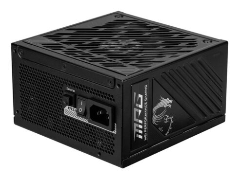 MSI MPG A1000GS PCIE5 1000W su 80 PLUS GOLD efektyvumu