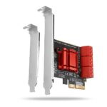 AXAGON PCES-SA6 PCIe kontroleris su 6 SATA III prievadais
