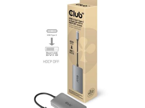 I/O ADAPTER USB-C TO DVI/CAC-1510-A CLUB3D