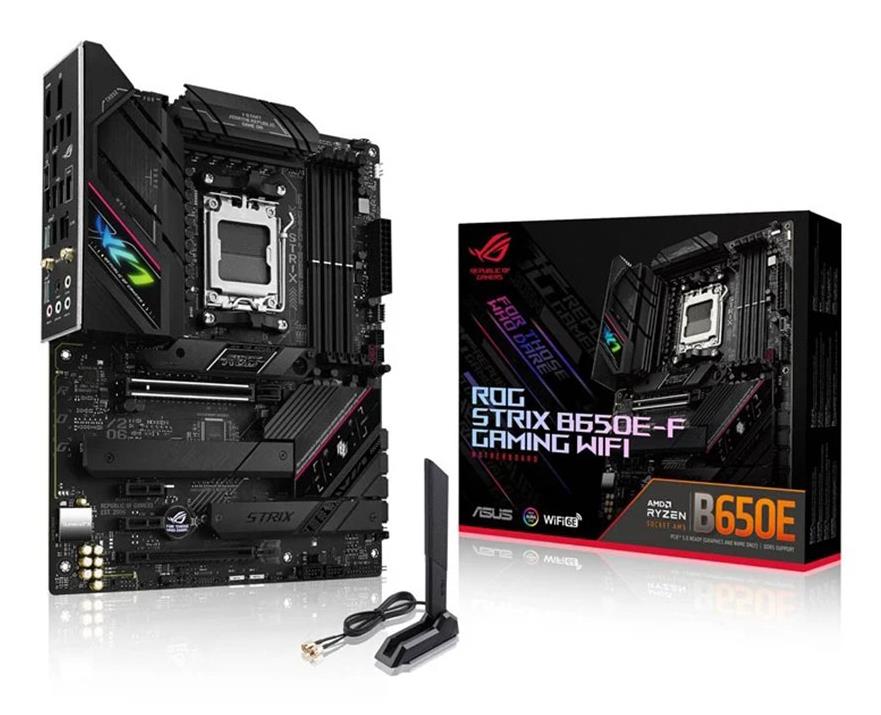 507b3c26-32e0-4c12-a999-ecae510f2625 Motininė plokštė ASUS STRIX B650E-F su DDR5 ir PCIe 5.0