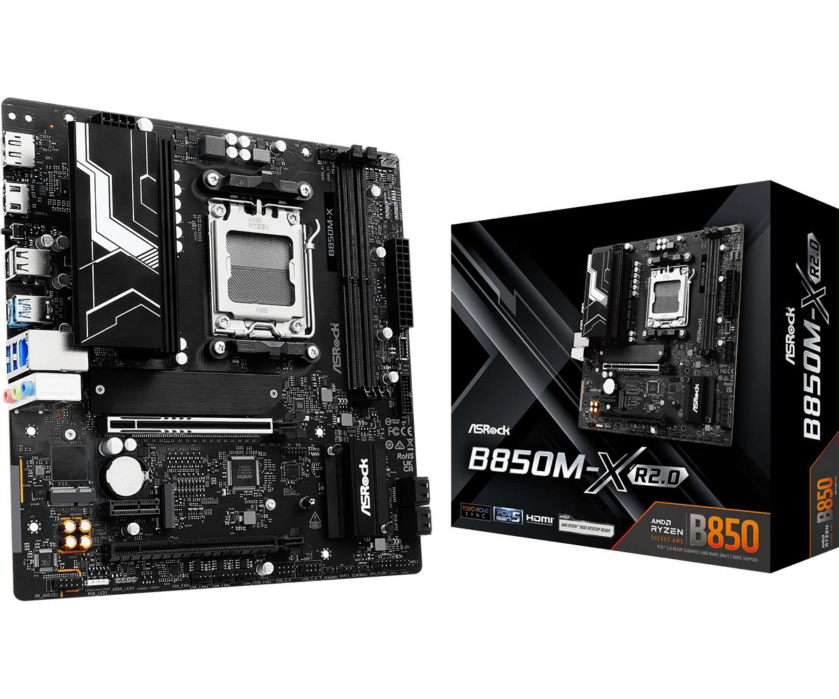5156623b-9e54-4b9b-863f-5eb5ba63777c ASROCK B850M-XR2.0 Micro-ATX motininė plokštė su DDR5 atmintimi