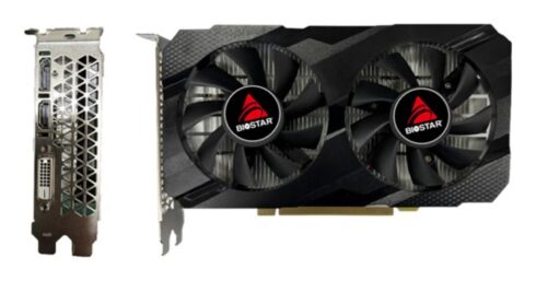 Vaizdo plokštė BIOSTAR AMD Radeon RX 580 1150 MHz 8 GB GDDR5