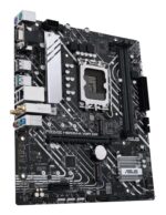 Mainboard ASUS Intel H610 LGA1700 Micro-ATX Memory DDR4 Memory slots 2 1xPCI-Express 3.0 1x 1xPCI-Express 4.0 16x 2xM.2 1x15pin D-sub 1xHDMI 1xDisplayPort 2xAudio-In 1xAudio-Out 4xUSB 2.0 2xUSB 3.2 2xPS/2 1xRJ45 2xRF-Out H610M-AWIFID4